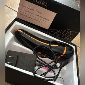 Black and Orange Hair Removal Device